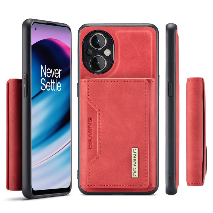 For OnePlus Nord N20 5G DG.MING M2 Series 3-Fold Multi Card Bag Phone Case