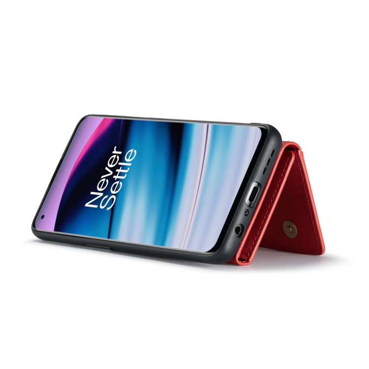 For OnePlus Nord N20 5G DG.MING M2 Series 3-Fold Multi Card Bag Phone Case