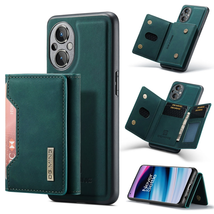 For OnePlus Nord N20 5G DG.MING M2 Series 3-Fold Multi Card Bag Phone Case