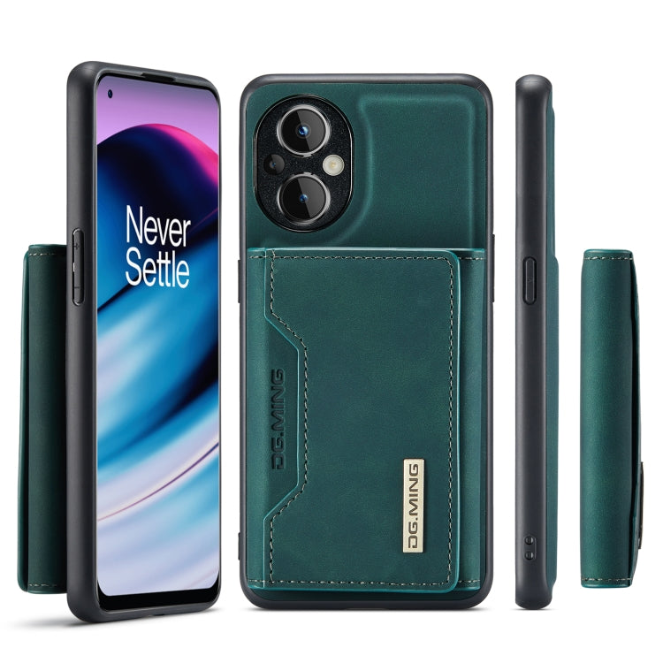 For OnePlus Nord N20 5G DG.MING M2 Series 3-Fold Multi Card Bag Phone Case