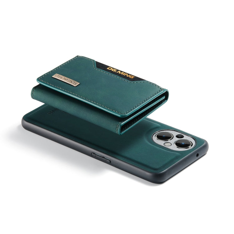 For OnePlus Nord N20 5G DG.MING M2 Series 3-Fold Multi Card Bag Phone Case
