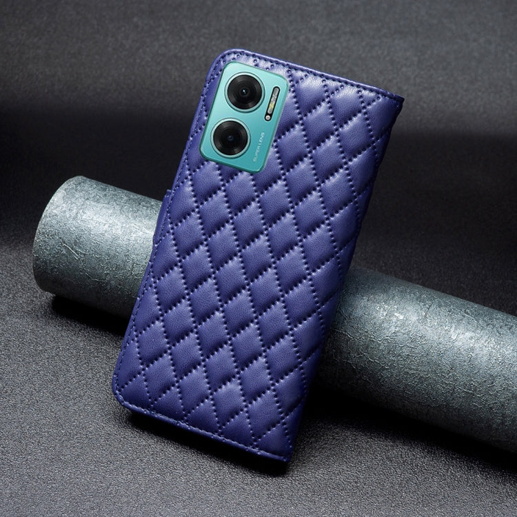 For Xiaomi Redmi 10 5G / Note 11E Diamond Lattice Wallet Leather Flip Phone Case