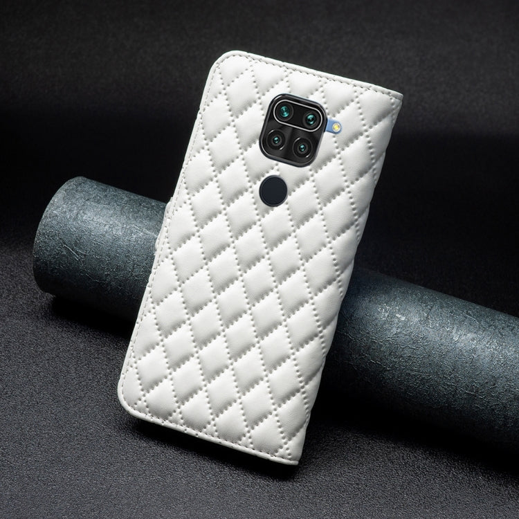 For Xiaomi Redmi Note 9 / 10X 4G Diamond Lattice Wallet Leather Flip Phone Case