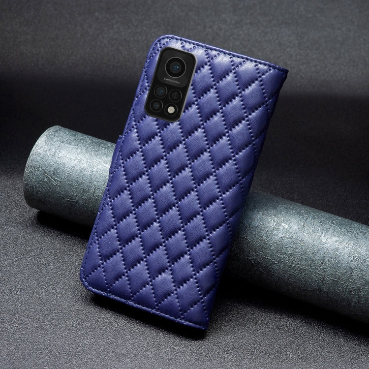 For Xiaomi Mi 10T 5G/10T Pro 5G/Redmi K30S Diamond Lattice Wallet Leather Flip Phone Case