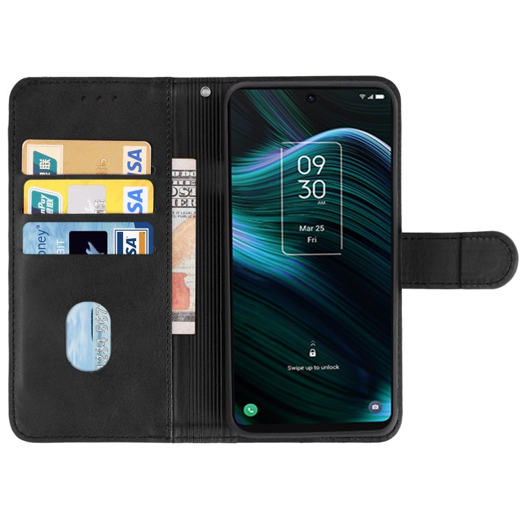 For TCL Stylus 5G Leather Phone Case