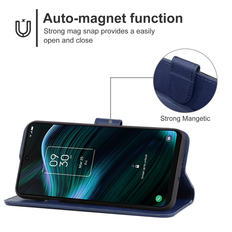 For TCL Stylus 5G Leather Phone Case