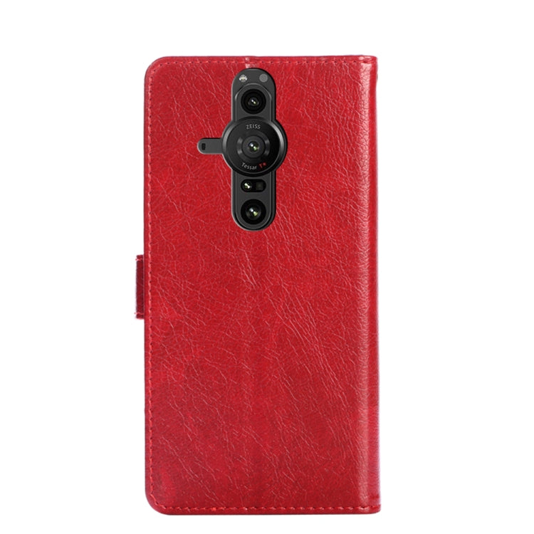 For Sony Xperia Pro-I Zipper Bag PU + TPU Horizontal Flip Leather Phone Case