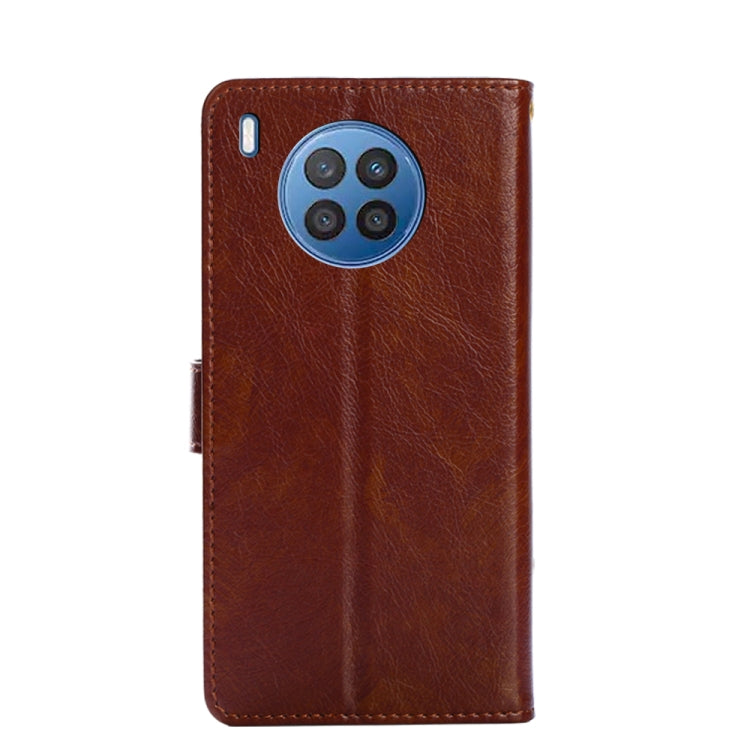 For Huawei nova 8i Zipper Bag PU + TPU Horizontal Flip Leather Phone Case