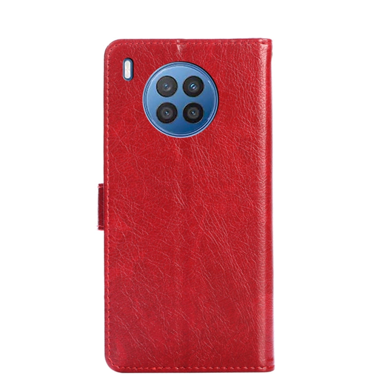 For Huawei nova 8i Zipper Bag PU + TPU Horizontal Flip Leather Phone Case