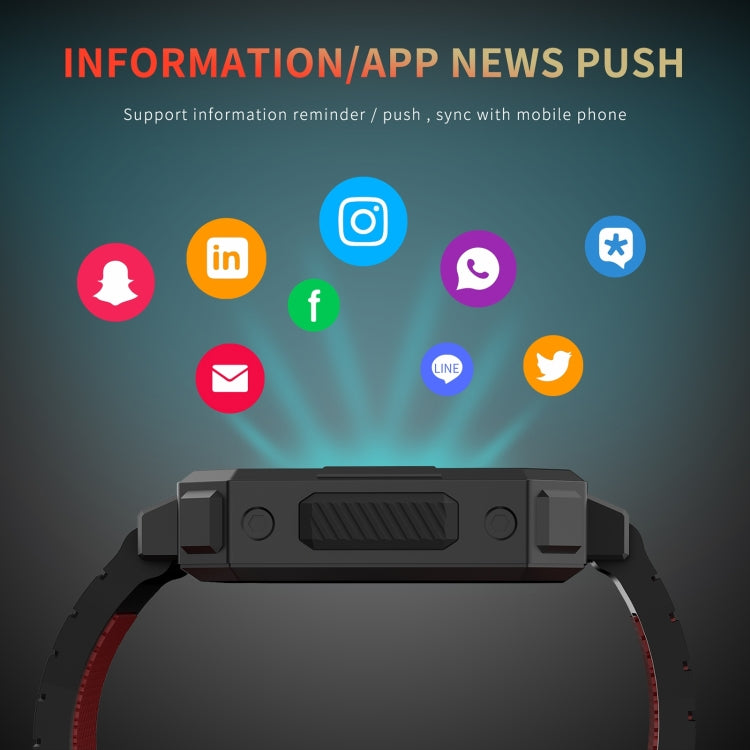 S09-C 1.69 inch Full Touch Screen Smart Watch, IP67 Waterproof Support Heart Rate & Blood Oxygen Monitoring / Multiple Sports Modes