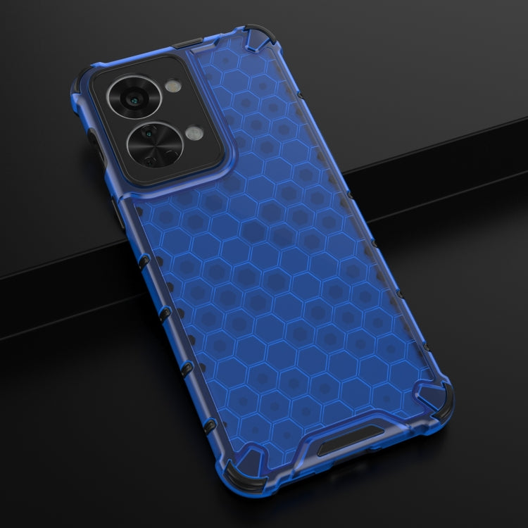 For OnePlus Nord 2T 5G Lanyard Honeycomb Phone Case