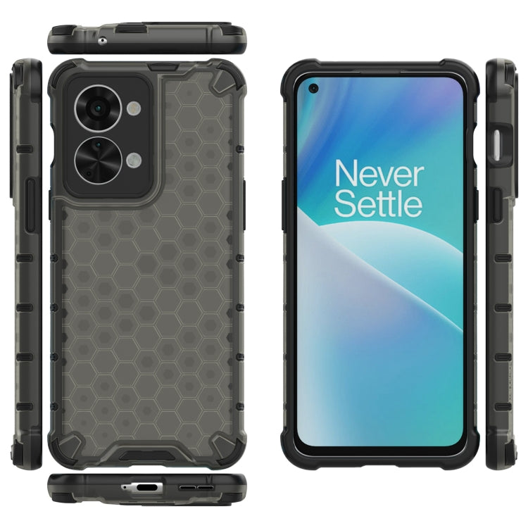 For OnePlus Nord 2T 5G Lanyard Honeycomb Phone Case