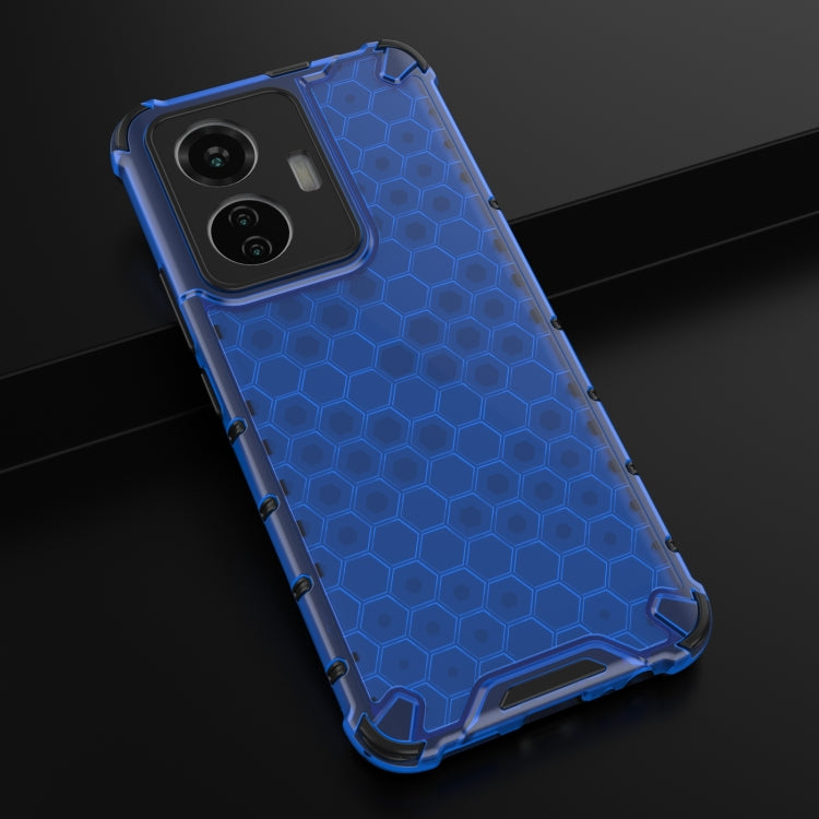 For vivo T1 44W Lanyard Honeycomb Phone Case