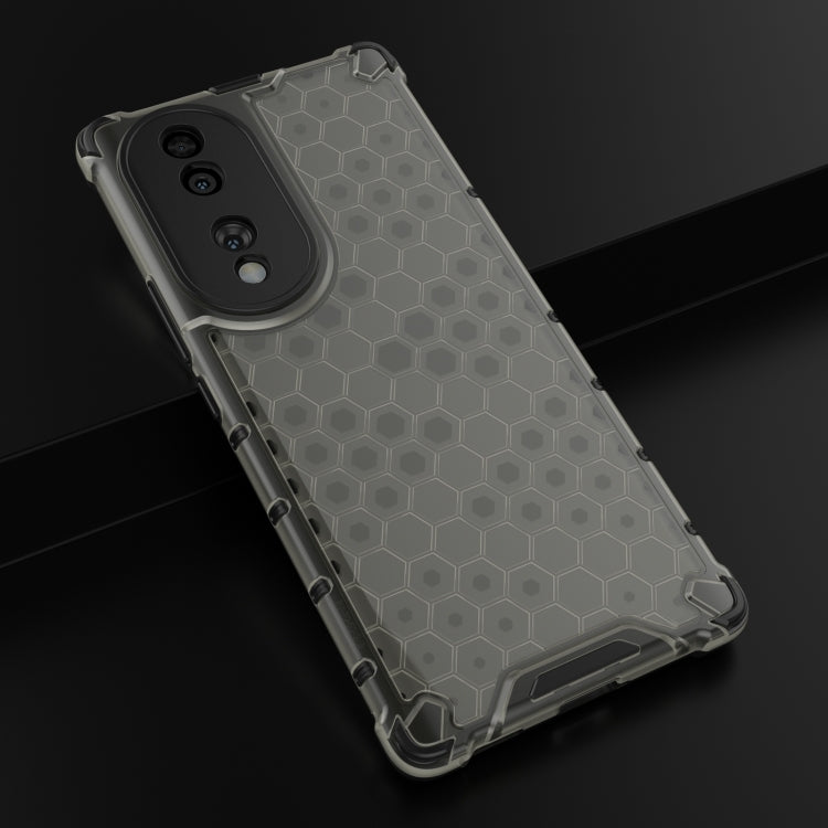 For Honor 70 5G Lanyard Honeycomb Phone Case