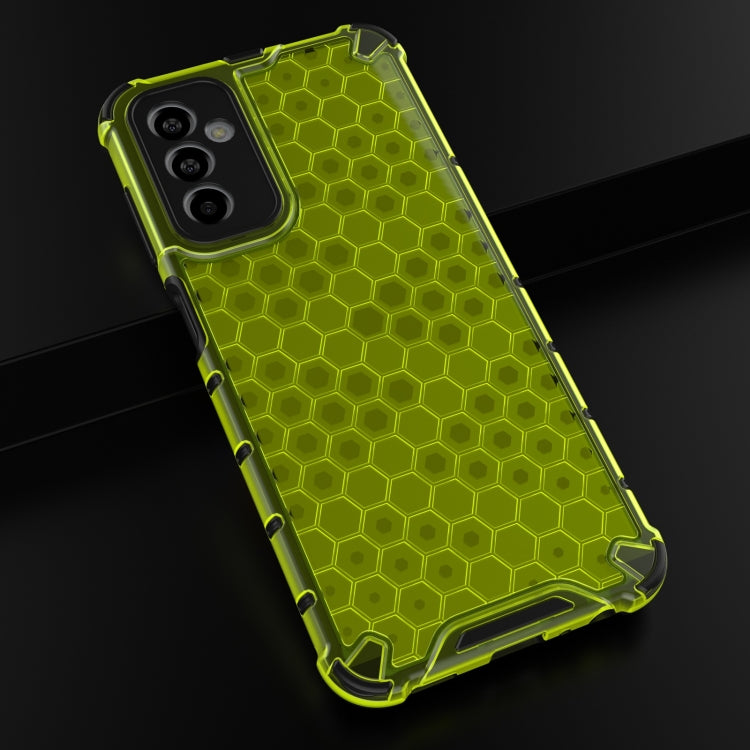 For Samsung Galaxy M13 Lanyard Honeycomb Phone Case