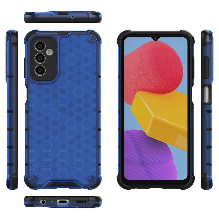For Samsung Galaxy M13 Lanyard Honeycomb Phone Case