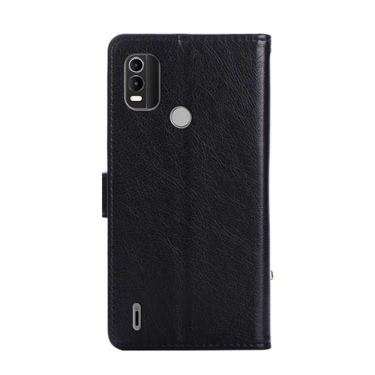 For Nokia C21 Plus Zipper Bag PU + TPU Horizontal Flip Leather Phone Case