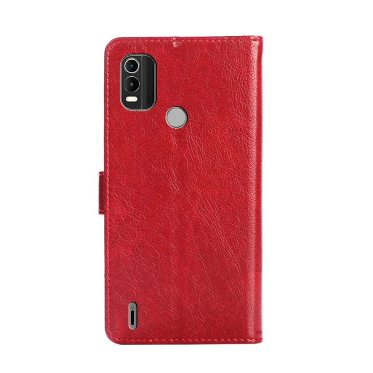 For Nokia C21 Plus Zipper Bag PU + TPU Horizontal Flip Leather Phone Case