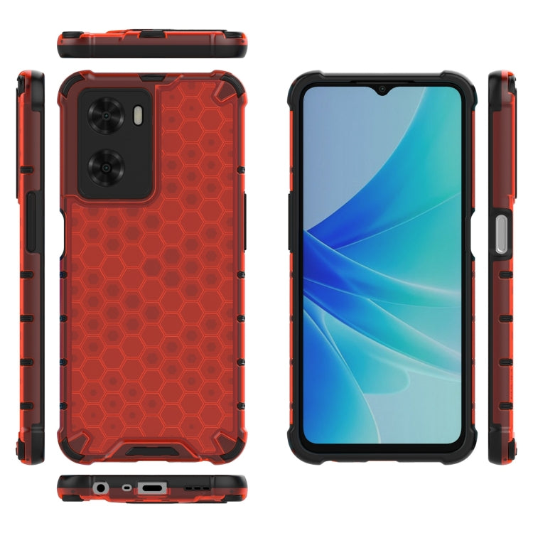 For OPPO A57 4G Global Honeycomb Phone Case