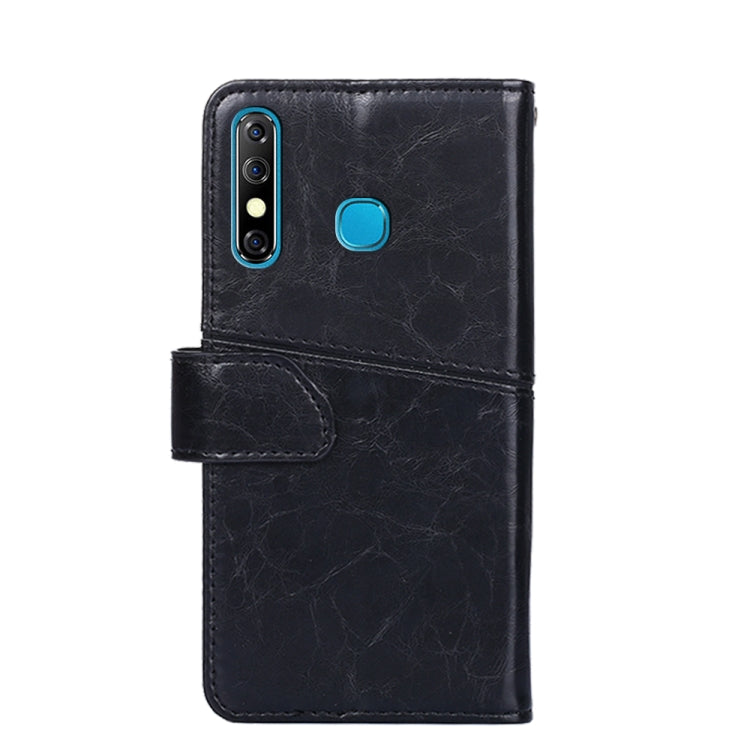 For Infinix Hot 8 / Hot 8 Lite Geometric Stitching Horizontal Flip Leather Phone Case