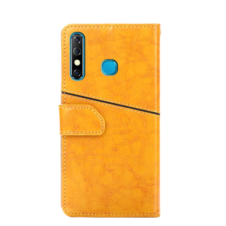 For Infinix Hot 8 / Hot 8 Lite Geometric Stitching Horizontal Flip Leather Phone Case