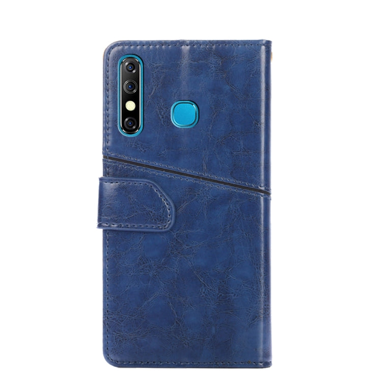 For Infinix Hot 8 / Hot 8 Lite Geometric Stitching Horizontal Flip Leather Phone Case