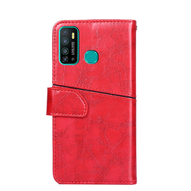 For Infinix Hot 9 / Note 7 Lite X655C Geometric Stitching Horizontal Flip Leather Phone Case