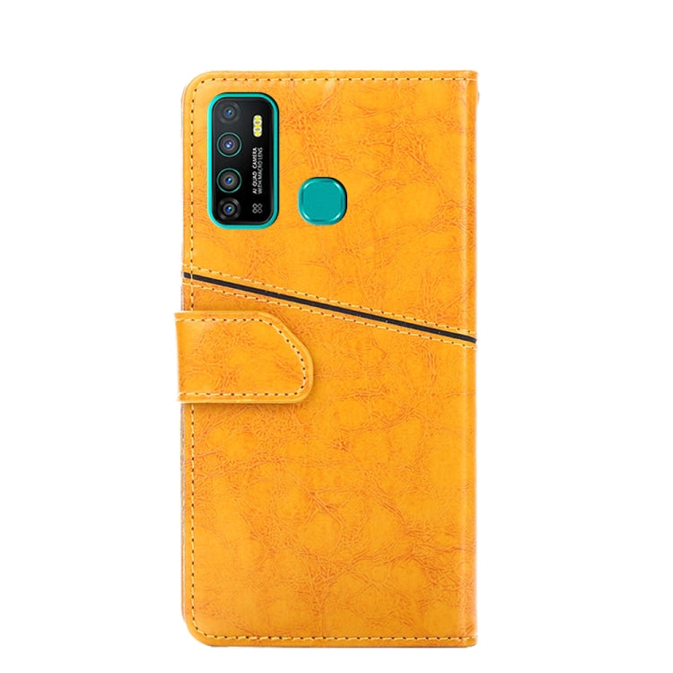 For Infinix Hot 9 / Note 7 Lite X655C Geometric Stitching Horizontal Flip Leather Phone Case