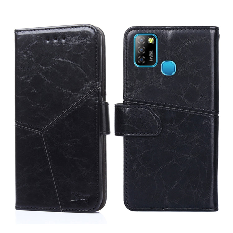For Infinix Hot 10 Lite / Smart 5 X657 Geometric Stitching Horizontal Flip Leather Phone Case
