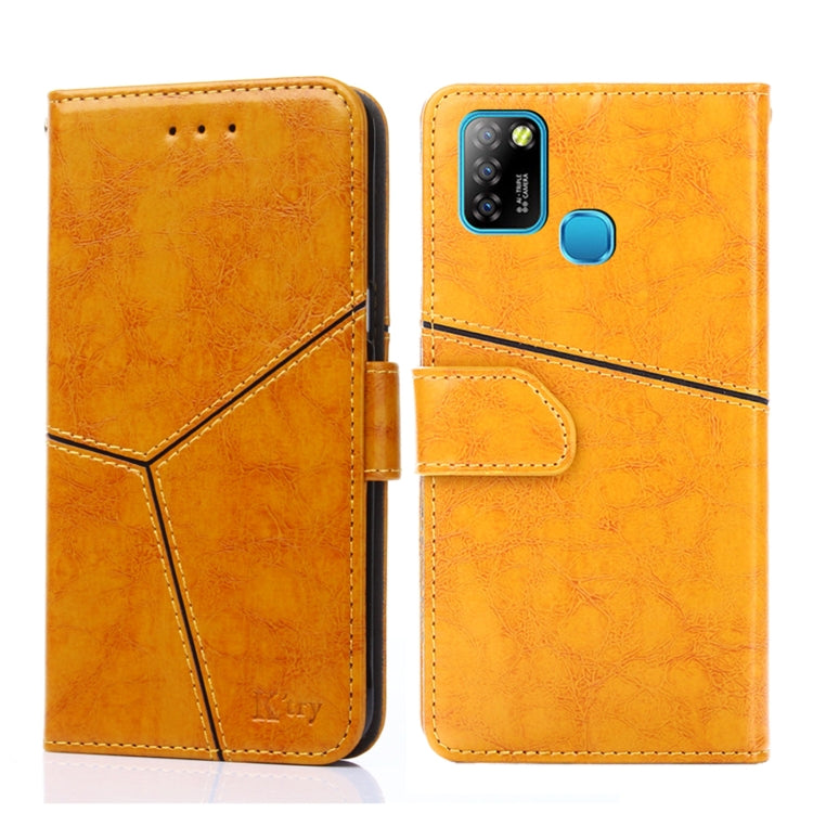 For Infinix Hot 10 Lite / Smart 5 X657 Geometric Stitching Horizontal Flip Leather Phone Case