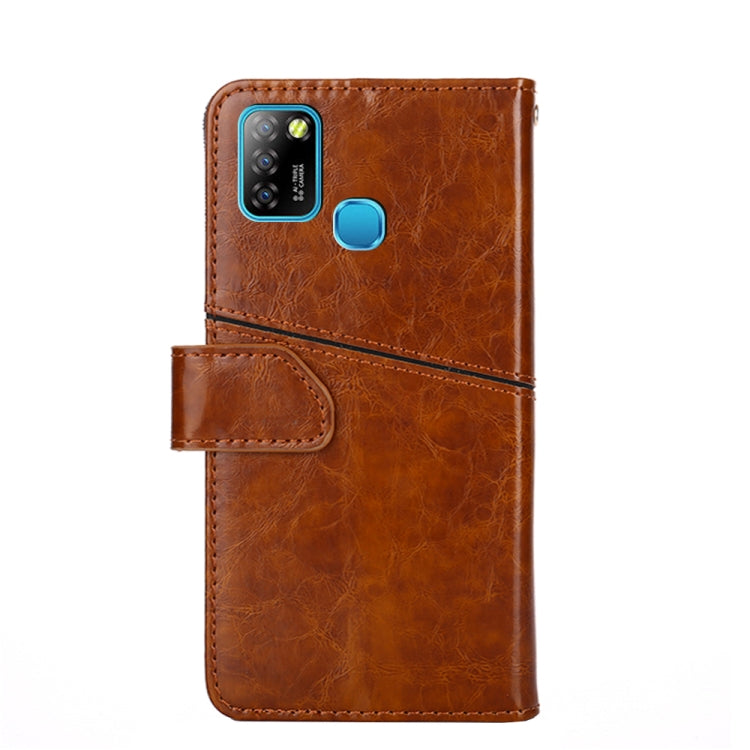 For Infinix Hot 10 Lite / Smart 5 X657 Geometric Stitching Horizontal Flip Leather Phone Case