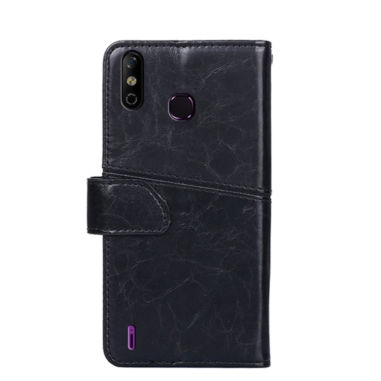 For Infinix Smart 4 X653 Geometric Stitching Horizontal Flip Leather Phone Case