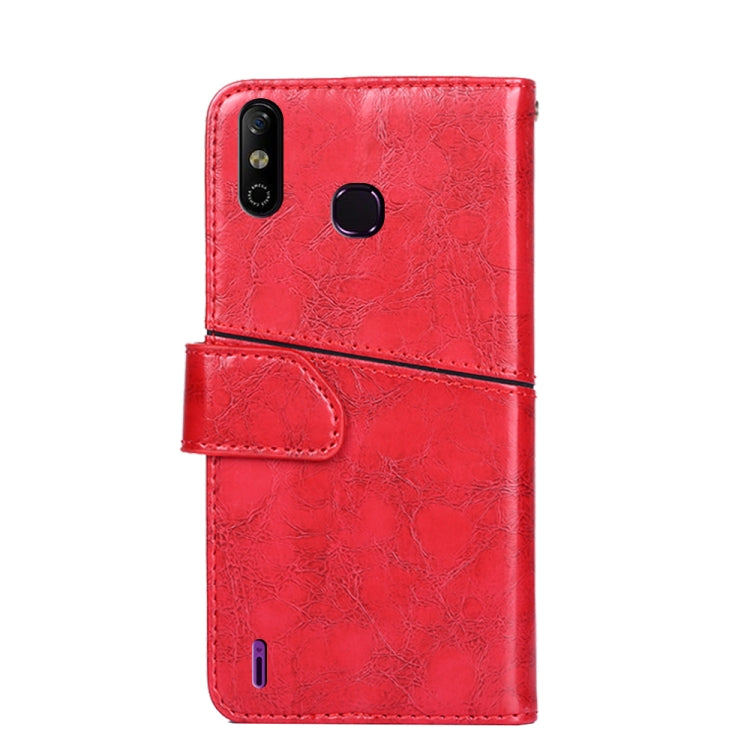 For Infinix Smart 4 X653 Geometric Stitching Horizontal Flip Leather Phone Case