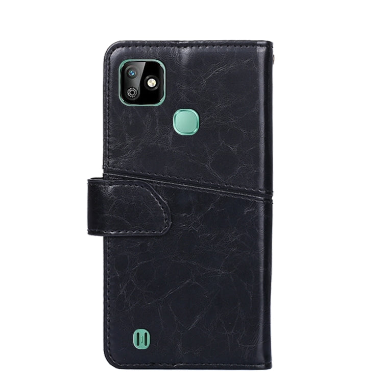 For Infinix Smart HD 2021 X612 Geometric Stitching Horizontal Flip Leather Phone Case