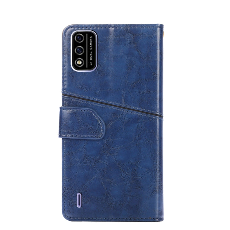 For Itel A48 Geometric Stitching Horizontal Flip Leather Phone Case