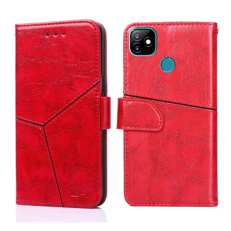 For IItel Vision 1 Geometric Stitching Horizontal Flip Leather Phone Case