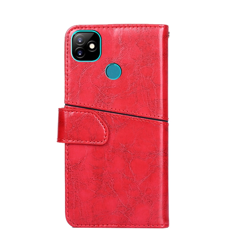 For IItel Vision 1 Geometric Stitching Horizontal Flip Leather Phone Case