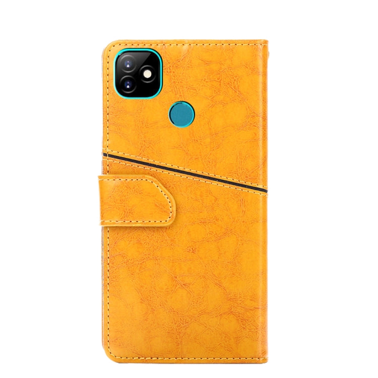 For IItel Vision 1 Geometric Stitching Horizontal Flip Leather Phone Case