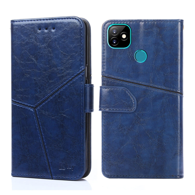 For IItel Vision 1 Geometric Stitching Horizontal Flip Leather Phone Case