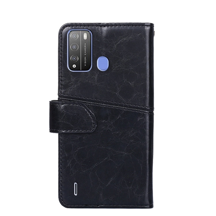 For Itel Vision 1 Pro Geometric Stitching Horizontal Flip Leather Phone Case