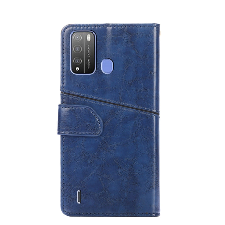 For Itel Vision 1 Pro Geometric Stitching Horizontal Flip Leather Phone Case