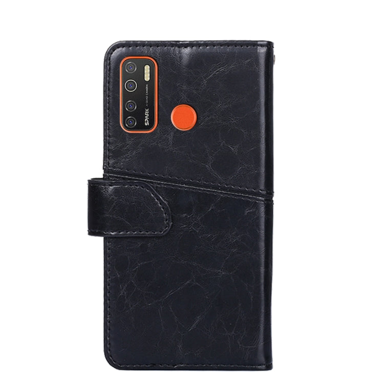 For Tecno Camon 15 CD7/ Camon 15 Air Geometric Stitching Horizontal Flip Leather Phone Case