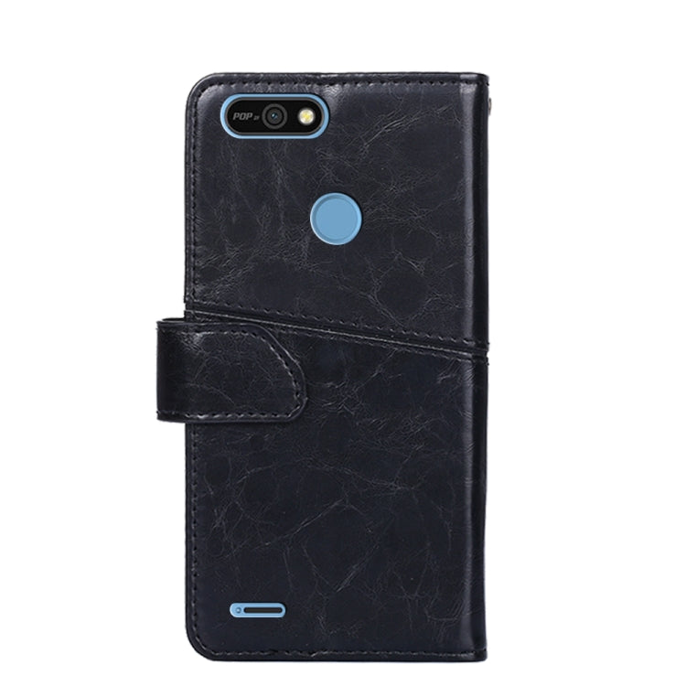 For Tecno POP 2 / POP 2F / POP 2 Pro Geometric Stitching Horizontal Flip Leather Phone Case