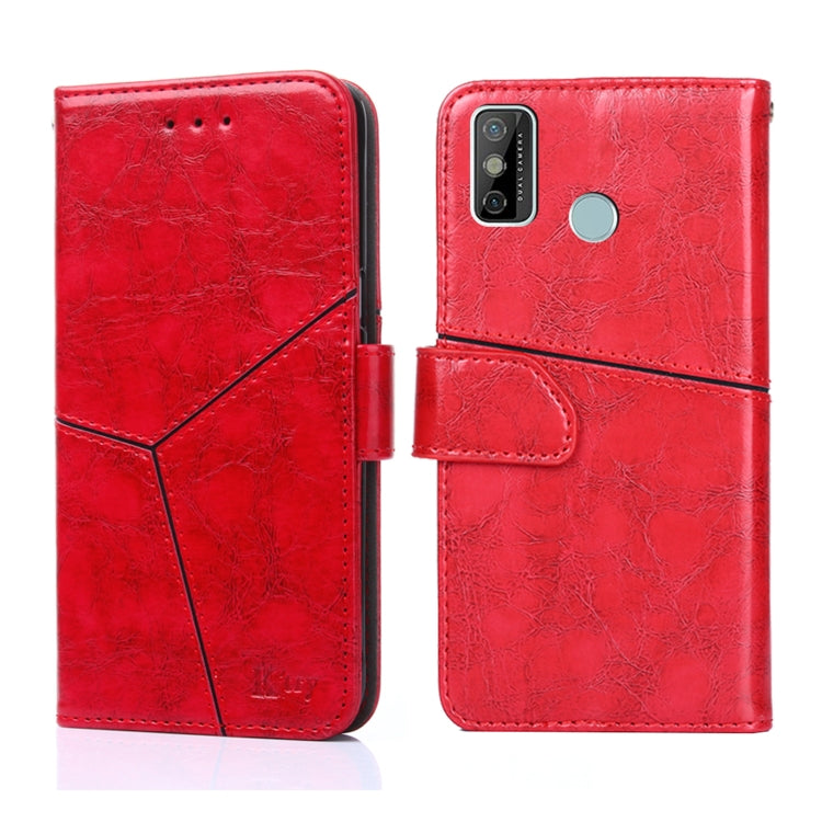 For Tecno Spark 6 GO Geometric Stitching Horizontal Flip Leather Phone Case