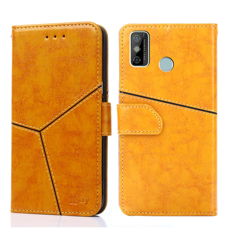 For Tecno Spark 6 GO Geometric Stitching Horizontal Flip Leather Phone Case