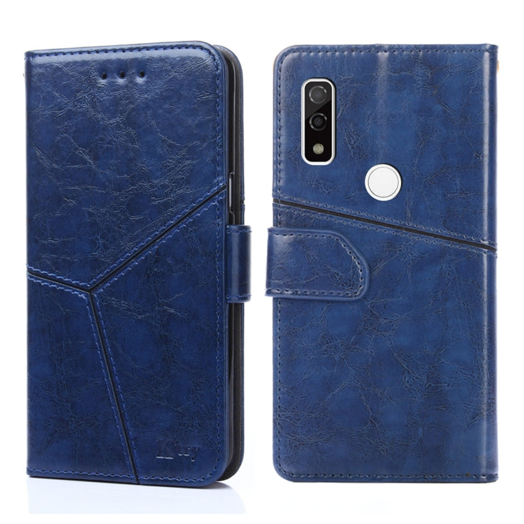 For Fujitsu Arrows WE F-51B Geometric Stitching Horizontal Flip Leather Phone Case