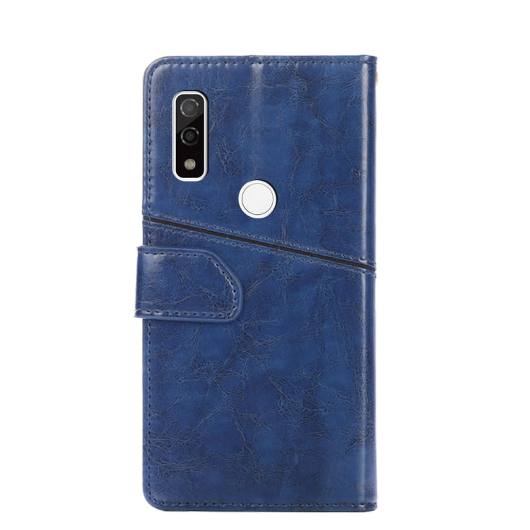 For Fujitsu Arrows WE F-51B Geometric Stitching Horizontal Flip Leather Phone Case