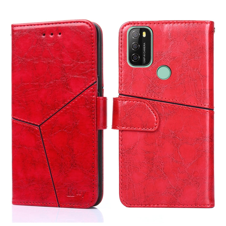 For Blackview A70 Geometric Stitching Horizontal Flip Leather Phone Case