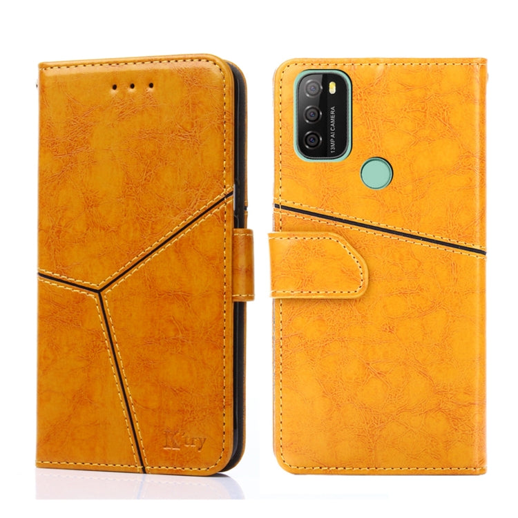 For Blackview A70 Geometric Stitching Horizontal Flip Leather Phone Case