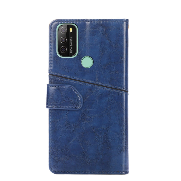 For Blackview A70 Geometric Stitching Horizontal Flip Leather Phone Case